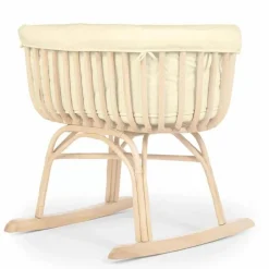 Wiegbekleding Wit Rotan Wieg Childhome